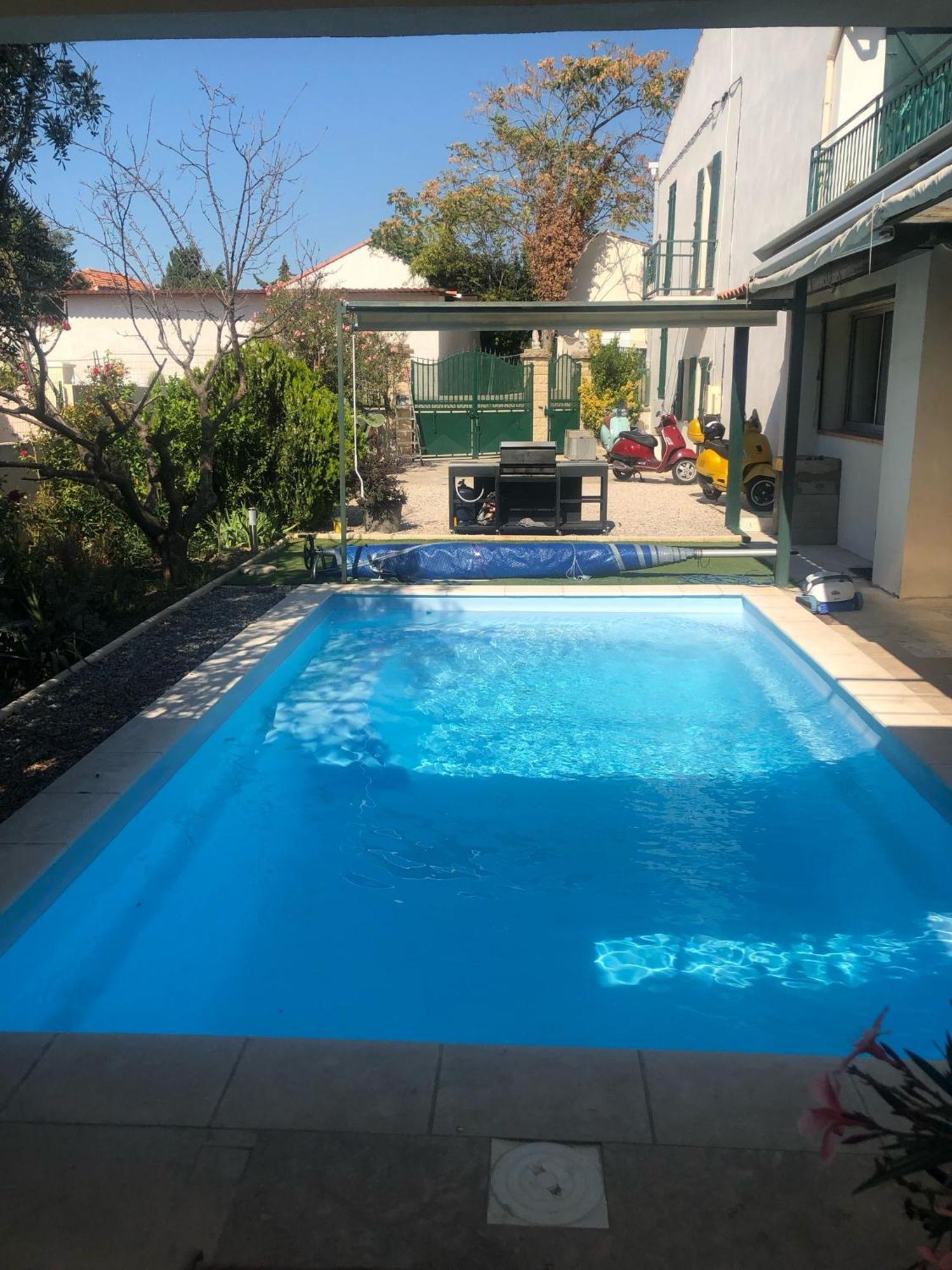 Chambre Chez L'Habitant Avec Piscine Marselha Exterior foto