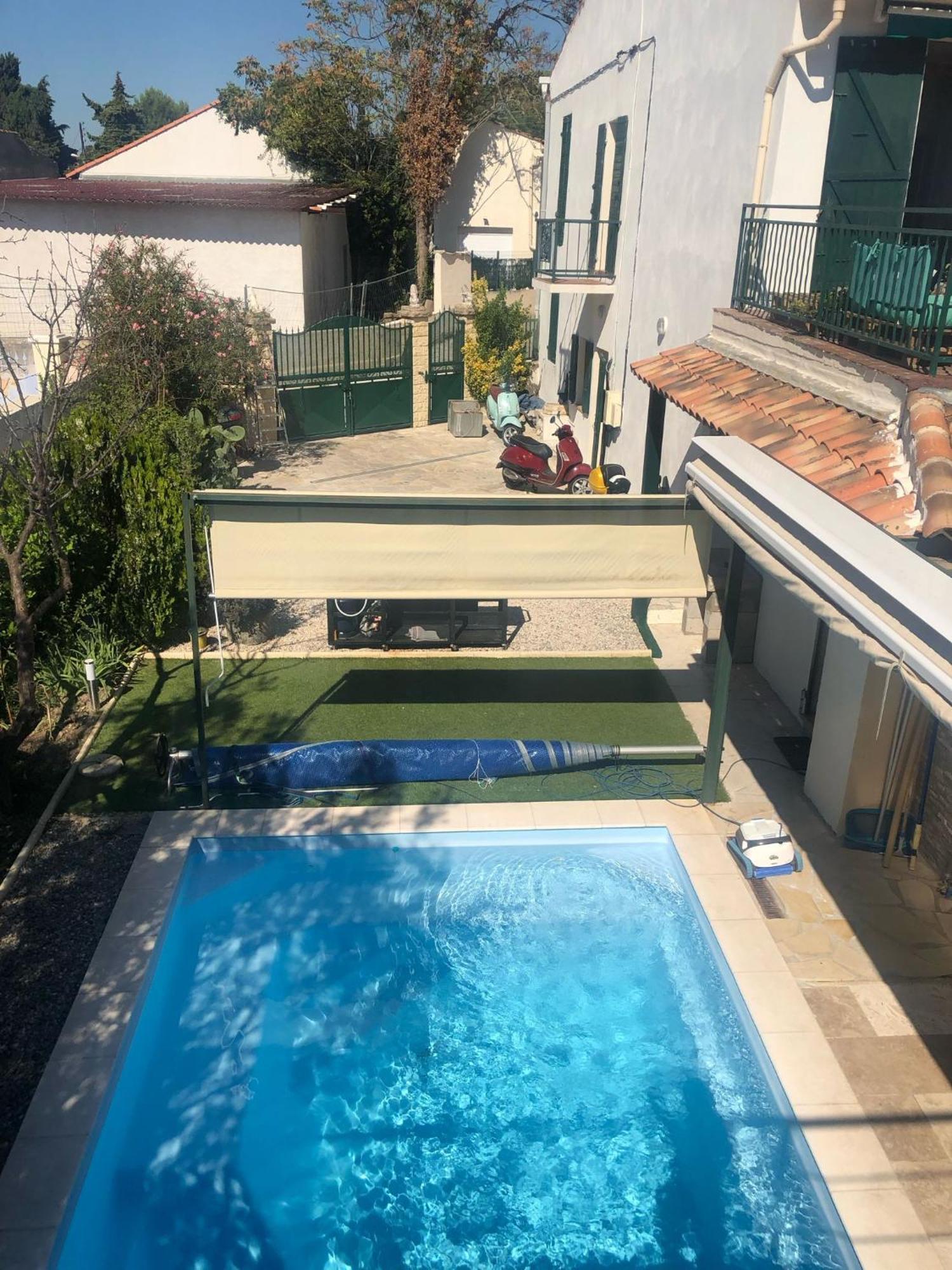 Chambre Chez L'Habitant Avec Piscine Marselha Exterior foto
